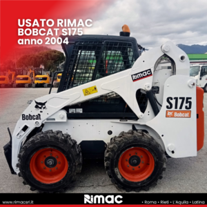 Minipala gommata Bobcat S175 usata