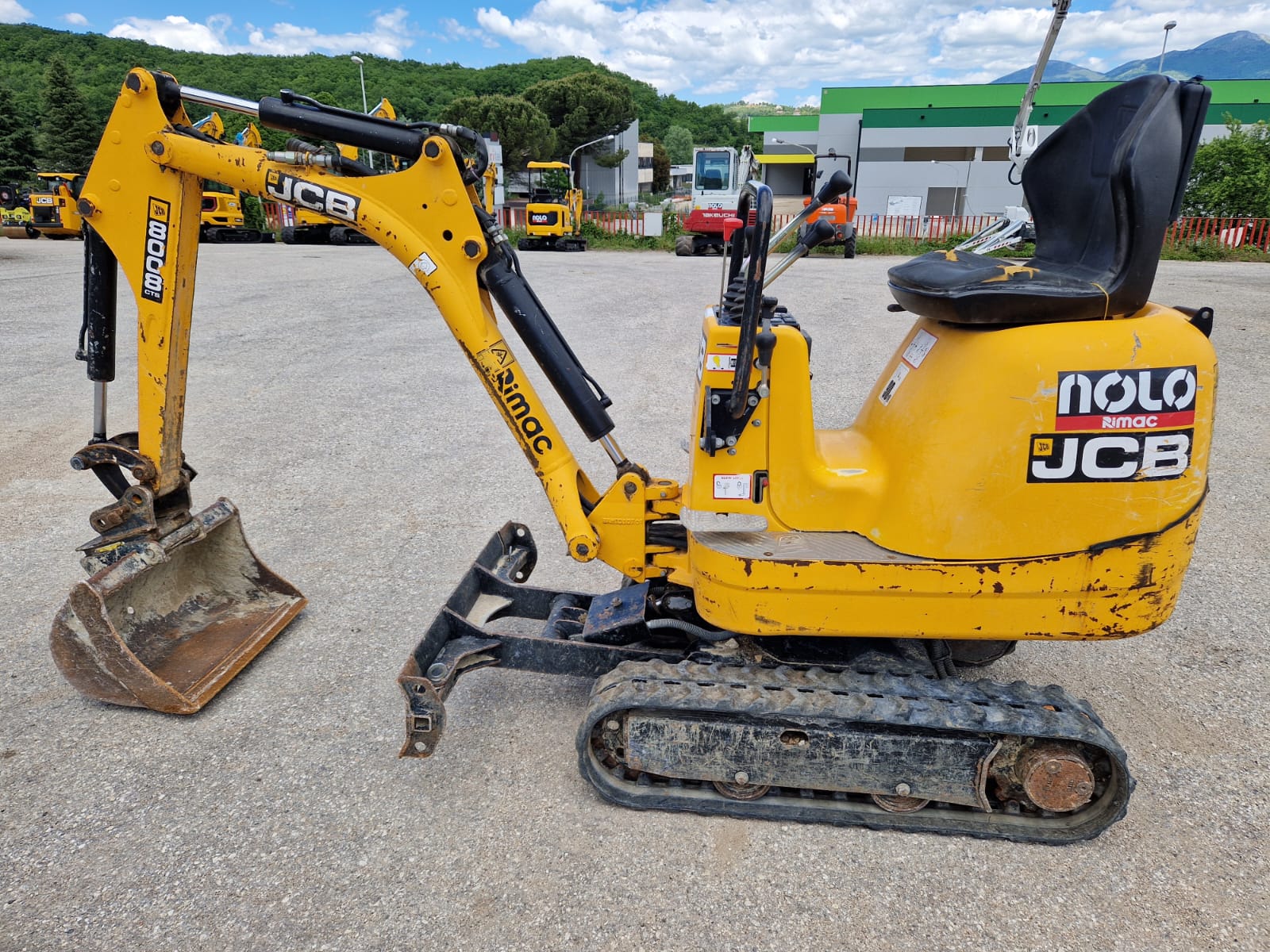 MICRO ESCAVATORE JCB 8008 CTS