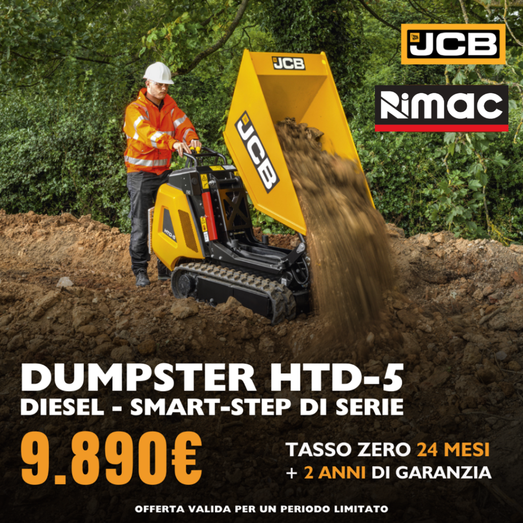 PROMOZIONE DUMPSTER HTD-5 JCB