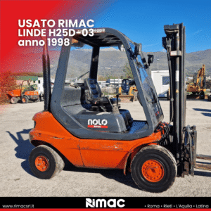 Carrello elevatore Linde H25D-03 usato