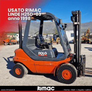 Carrello elevatore Linde H25D-03 usato