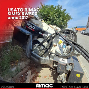 ESCAVATRICE A RUOTA SIMEX RW500
