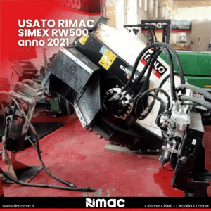 Escavatrice a ruota simex RW500 usata
