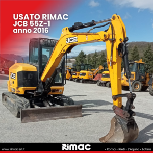 Miniescavatore jcb 55z usato