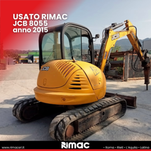 Miniescavatore JCB 8055 usato