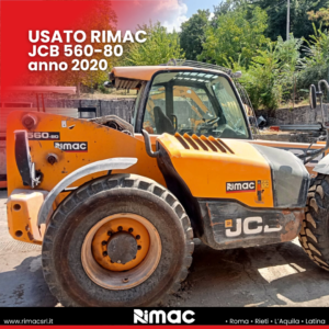 Sollevatore telescopico JCB 560-80 usato