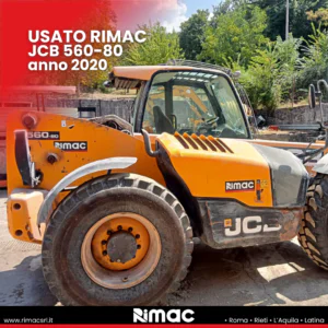 Sollevatore telescopico JCB 560-80 usato