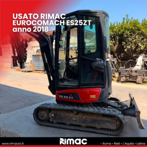 Miniescavatore Eurocomach ES25ZT Usato