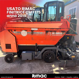 Finitrice CM F175-B usata