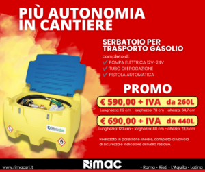 promo serbatoio rimac